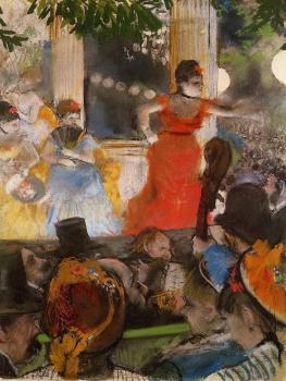 Edgar Degas : Cafe Concert, At Les Ambassadeurs